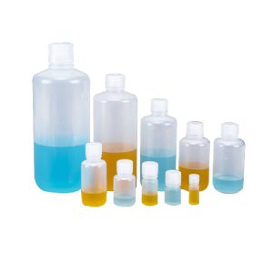 ขวดพลาสติกปากแคบโปร่งแสง / Narrow Mouth Reagent Bottle, PP, Transparent